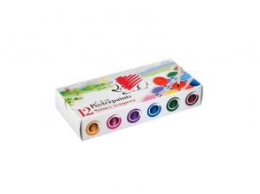 ICO Sin 25ml Tiegel 12 Farben Tempera Set