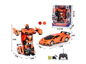 Cabrio Transformers ferngesteuertes Auto mit Licht und Sound 1/18