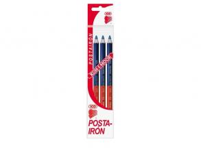 Koh-I-Noor 3423 3-teiliges rot-blaues Postairon