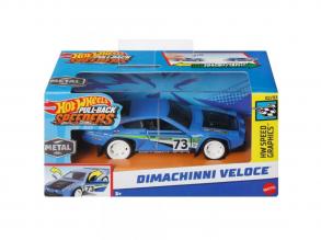 Hot Wheels: Pull-Back Speeders Dimachinni Veloce zurückziehbares Kleinwagenmodell aus Metall