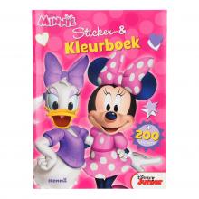 Minnie Maus Aufkleber und Malbuch