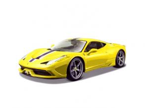 Bburago: Ferrari 458 Speciale Auto in gelb 1/18