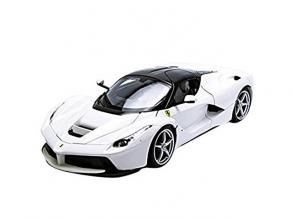 Bburago: Ferrari LaFerrari weißes Metall Auto Modell 1/43