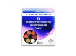 ICO: KOH-I-NOOR 24 brillante Aquarellsets