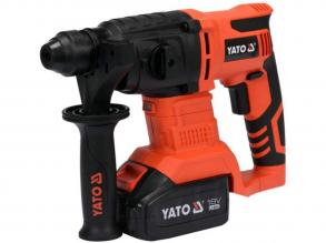 YATO 18V SDS-plus Akku-Bohrhammer (1 x 3,0 Ah Akku + Ladegerät)