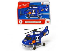 Rettungshubschrauber 18cm mit Licht und Sound - Dickie Toys