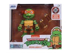 Teen Ninja Turtles: Metalfigs Michelangelo Metallfigur 10cm - Simba Toys