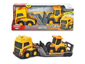 Volvo Truck Team Spielset mit Licht und Sound - Dickie Toys