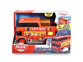 Bus mit 15cm hoch mit Licht und Sound - Dickie Toys