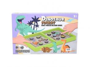 Dinosaurier Sling Puck Geschicklichkeits-Brettspiel