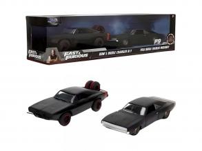 In Deadly Speed: Dom Toretto D Charger R/T 1970 & Widebody 1968 Kleinwagen 2 Stück 1/32 13 cm