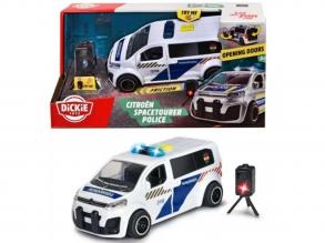 Dickie SOS Serie: Citroen SpaceTourer Polizeiauto mit Trafipax - Simba toys