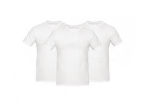 Capri T-shirt weiß 3d L (M-2XL)