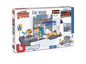 Bburago: Street Fire Autowaschanlage Spielset