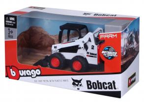 Bburago 10 cm - Bobcat mit Greifer