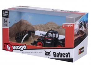 Bburago 1 /50 - Bobcat mit teleskopierbarem Hubkorb