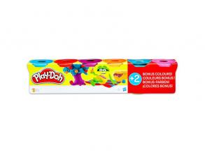 Play-Doh 6-teiliges Knetset - leuchtende Farben - Hasbro