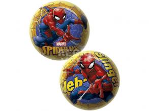 Spiderman: blauer Gummiball - 23 cm