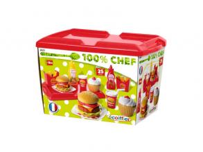 Écoiffier Fast Food 36-teiliges Set - Ecoiffier