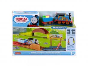 Fisher-Price: Thomas und seine Freunde - Motorisiertes Gleis-Set "Muddy Adventure" - Mattel