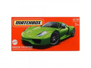 Matchbox: Porsche 918 Spyder Kleinwagenmodell 1/64 - Mattel