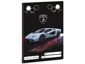 Ars Una: Lamborghini grau 1. Klasse Notizbuch A/5 14-32