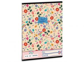 Ars Una: Flower Power 1. Klasse Notizbuch A/5 14-32