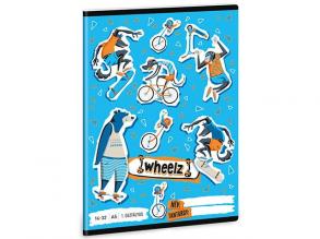 Ars Una: Wheelz 1. Klasse Notizbuch A/5 14-32