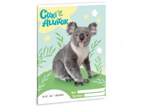 Ars Una: Niedliche Tiere - Koala 1. Klasse Notizbuch A/5