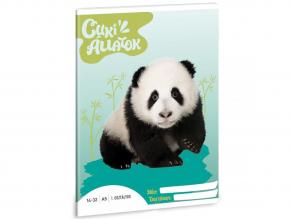 Ars Una: Niedliche Tiere - Panda 1. Klasse Notizbuch A/5