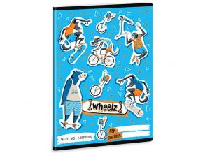 Ars Una: Wheelz 2. Klasse Notizbuch A/5 16-32