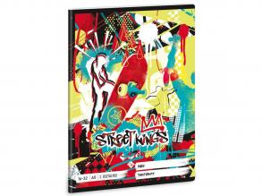 Ars Una: Street Kings Skateboarding 2. Klasse Lineal Notizbuch A/5