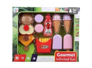 Gourmet-Burger-Spielset mit Eiscreme