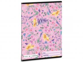 Ars Una: Fleur mit Blumen 3. Klasse Notizbuch A/5