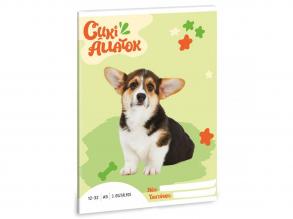 Ars Una: Niedliche Tiere - Welsh Corgi 3. Klasse Notizbuch A/5