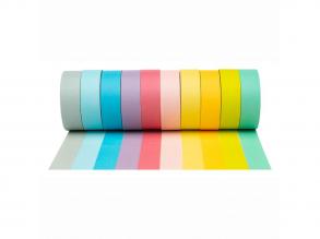 Colorations  Washi Tape Pastellfarben, 10er-Set