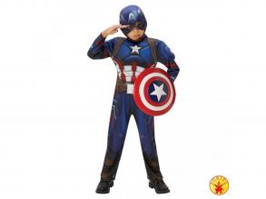 Captain America Deluxe Civil War - Child Jungenkostüm