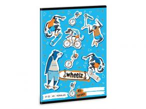 Ars Una: Wheelz liniertes Notizbuch A/5 21-32