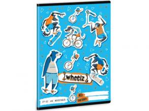 Ars Una: Wheelz kariertes Heft A/5 27-32