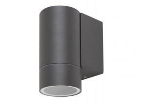 LED-Lampe , Außen , Seitenwand , GU10-Fassung , schwarz , Metall , IP54 , Rábalux , PHOENIX