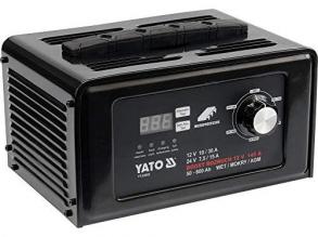 YATO Batterieladegerät 12-24V 30A 50-600Ah