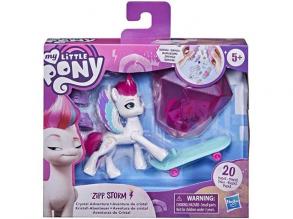 My Little Pony: Crystal Adventure Zip Storm Figur mit Überraschungen - Hasbro