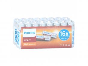 Philips Longlife AA-Batterie, 16St.