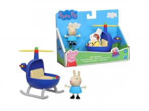 Peppa Pig: Kleiner Helikopter und Rebecca der Hase Figurenset - Hasbro