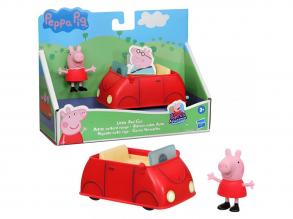 Peppa Pig: Kleines rotes Auto und Peppa Pig Figurenset - Hasbro