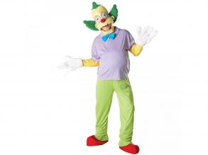 Krusty der Clown Erwachsener Deluxe Herren Kostüm