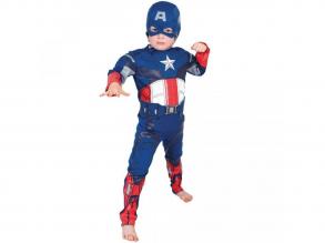 Captain America Dlx Jungenkostüm