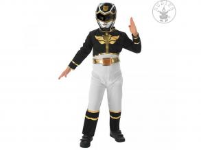 Black Power Ranger Flat Chest - Megaforce