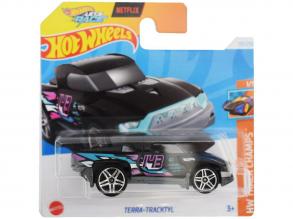 Hot Wheels: Terra-Tracktyl schwarz kleines Auto 1/64 - Mattel