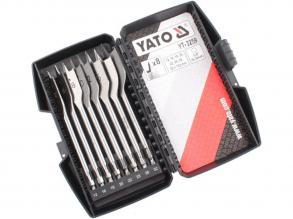 YATO Holzbohrer-Set flach 8 Stück 12-32 mm